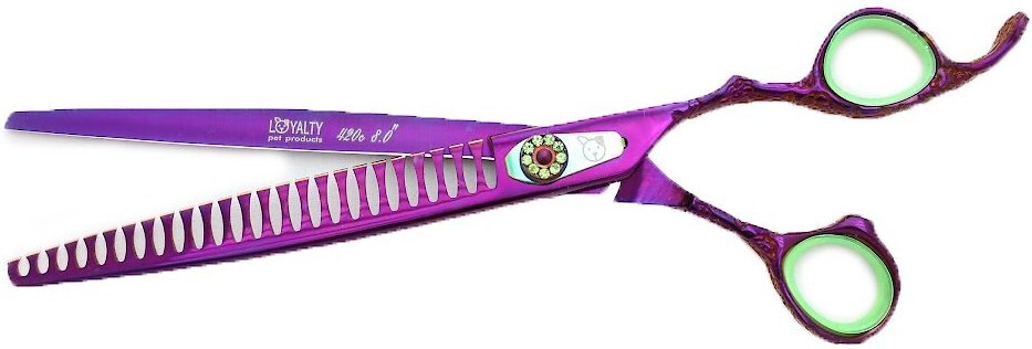 lont Federaal video LOYALTY PET PRODUCTS Poison Ivy 8" Chunker Dog Shears - Chewy.com