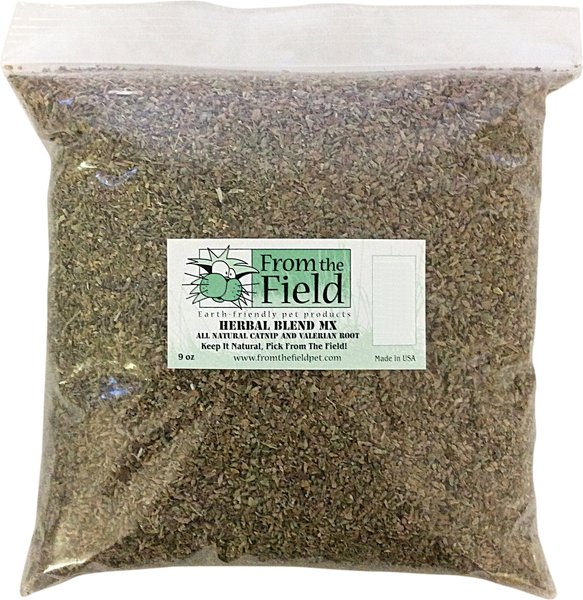 From The Field Valerian & Herbal Blend MX Catnip, 9-oz bag slide 1 of 2