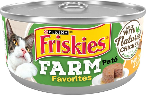 Friskies canned cat store food feeding guidelines