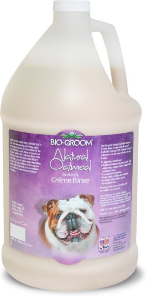 Bio-Groom Natural Oatmeal Soothing Anti-Itch Dog Creme Rinse, 1-gal bottle slide 1 of 1