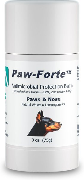 Forticept Paw-Forte Antimicrobial Paw & Nose Dog & Cat Protection Balm, 3-oz tin slide 1 of 6
