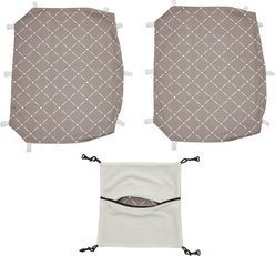 MidWest Nation Small Animal Cage Accessory Kit, Brown, Option 1