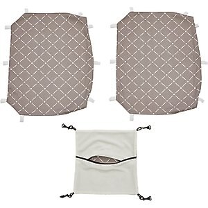 MidWest Nation Small Animal Cage Accessory Kit, Brown, Option 1