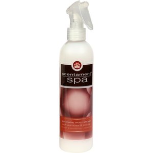 Best Shot Scentament Spa Botanical Body Splash Soft Mimosa & Nectar Dog & Cat Spray, 8-oz bottle