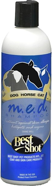 Best Shot M.E.D. Dog, Cat & Horse Shampoo, 12-oz bottle slide 1 of 1