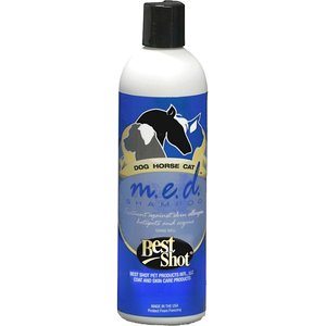 Best Shot M.E.D. Dog, Cat & Horse Shampoo, 12-oz bottle