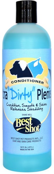 Best Shot Ultra Dirty Plenish Dog & Cat Conditioner, 16-oz bottle slide 1 of 1
