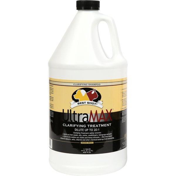 BEST SHOT Ultra Dirty Wash Dog & Cat Shampoo, 1gal bottle