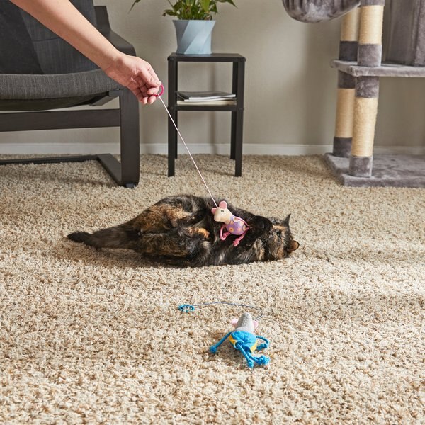 Frisco Summer Fun Bouncy Mouse Cat Toy