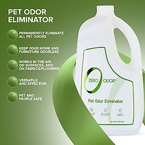 Zero Odor Pet Odor Eliminator, 64-oz bottle