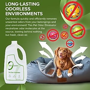 Zero Odor Pet Odor Eliminator, 64-oz bottle