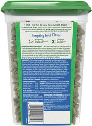 Greenies Adult Dental Cat Treat, Tempting Tuna Flavor, 9.75-oz tub slide 2 of 9