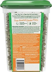 Greenies Feline Oven Roasted Chicken Flavor Adult Dental Cat Treats, 9.75-oz tub slide 2 of 9