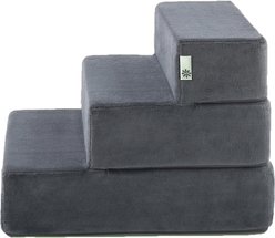 Zinus Easy Cat & Dog Stairs, Grey, Small