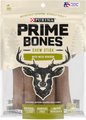 Prime Bones Natural Small Chew Stick with Wild Venison Dog Treats, 6 count