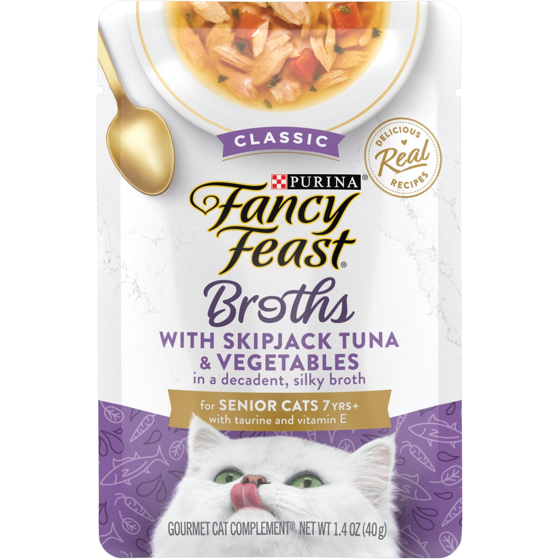 FANCY FEAST Senior Classic with Skipjack Tuna Vegetables in