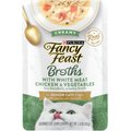 Fancy Feast Senior Creamy With Chicken & Vegetables in Broth Cat Food Complement & Topper, 1.4-oz pouch, case of 16