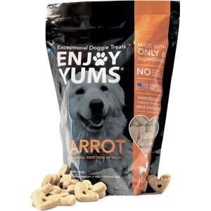 Enjoy Yums Carrot Flavor Dog Treats, 1-lb bag