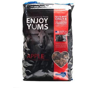 Enjoy Yums Apple Flavor Horse Treats, 5-lb bag