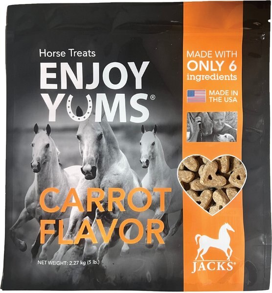 Enjoy Yums All-Natural Carrot Horse Treats