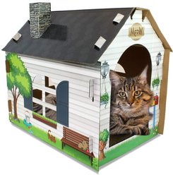 ASPCA Cat Cottage House Cat Scratcher