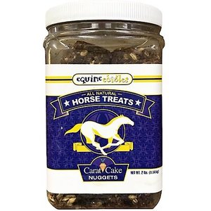Equine Edibles Carat Cake Nuggets Horse Treats, 2-lb tub