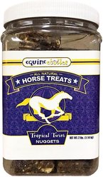 Equine Edibles Tropical Twist Nugget Horse Treats, 2-lb tub
