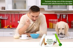 Nature's Pure Edge Hip & Joint & Tumeric Dog & Cat Supplement, 6-oz jar slide 2 of 6