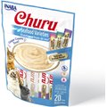 Inaba Churu Seafood Puree Variety Pack Grain-Free Lickable Cat Treat, 0.5-oz tube, 20 count