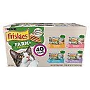 Friskies Farm Favorites Variety Pack Canned Cat Food, 5.5-oz can, case of 40