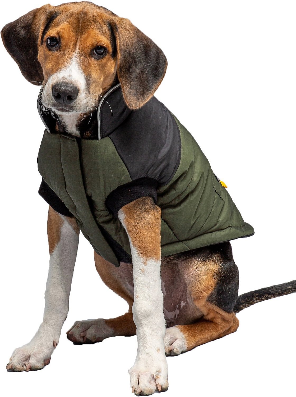 US ARMY Insulated Quilted Dog Jacket, Dark Camo, X-Large - Chewy.com