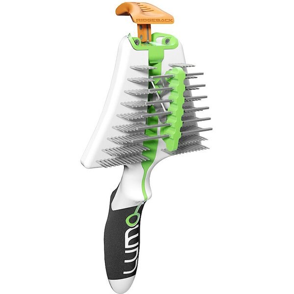 LUMO Ridgeback Short Hair SelfCleaning Dog Grooming Tool