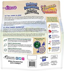 Brown's Tropical Carnival Natural Behaviors Grain-Free Daily Diet Rabbit Food, 4-lb bag slide 2 of 7