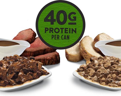 Show full view: Dog Chow High Protein with Real Beef & Real Chicken in Savory Gravy Variety Pack Wet Dog Food, 13-oz can, case of 6 slide 4 of 12