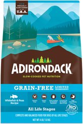 Adirondack Limited Ingredient Whitefish & Peas Recipe Grain-Free Dry Dog Food, 4-lb bag slide 2 of 3