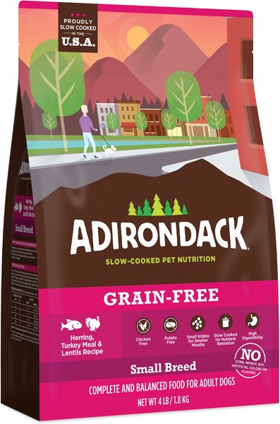 Adirondack Herring Turkey Meal & Lentils Recipe Grain-Free Dry Dog Food, 12-lb bag slide 1 of 3