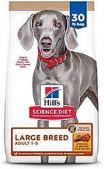 Hill's Science Diet Adult 1-5 Large Breed Chicken & Brown Rice Recipe Dry Dog Food, 30-lb bag