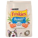Friskies Ocean Favorites with Natural Salmon Dry Cat Food, 16-lb bag