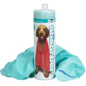 The Absorber MAX Pet Towel, Aqua