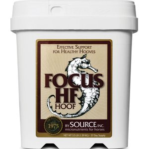 Focus by Source Inc. HF Hoof Health Pellet Horse Supplement, 3.5-lb tub