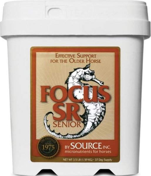 Focus by Source Inc. SR Senior Powder Horse Supplement, 3.5-lb tub slide 1 of 1