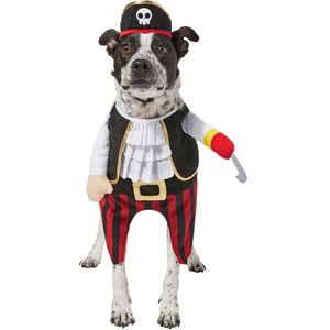 Frisco Front Walking Pirate Dog & Cat Costume, X-Large