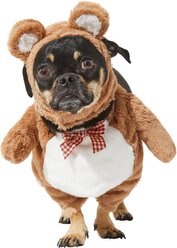 Frisco Front Walking Teddy Bear Dog & Cat Costume, Large