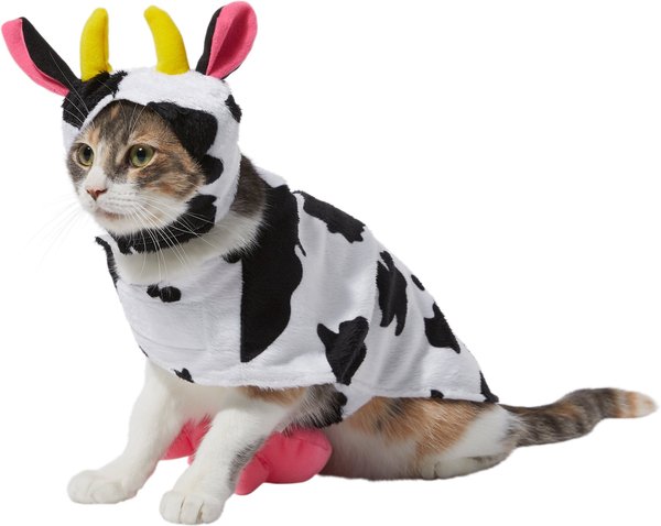 Frisco Happy Cow Dog & Cat Costume, Small slide 1 of 8
