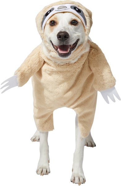 Frisco Front Walking Sloth Dog & Cat Costume, X-Large slide 1 of 6