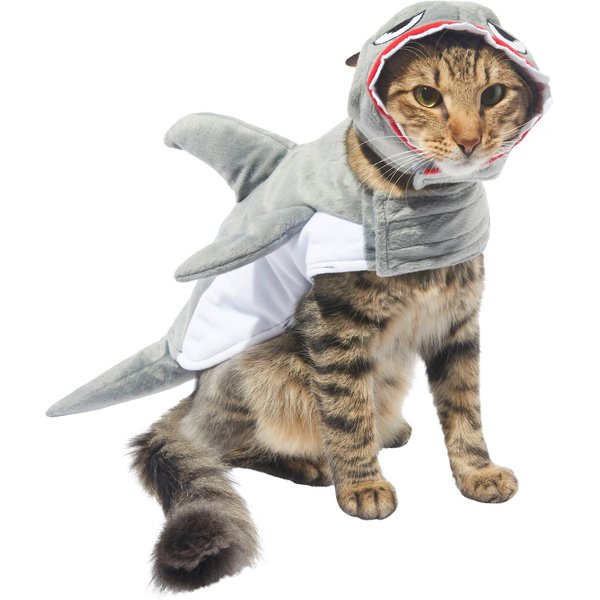 Frisco Shark Cat Costume, One Size