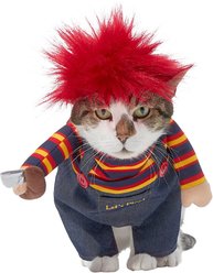 Frisco Front Walking Killer Doll Dog & Cat Costume, Small