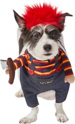 Frisco Front Walking Killer Doll Dog & Cat Costume, Medium