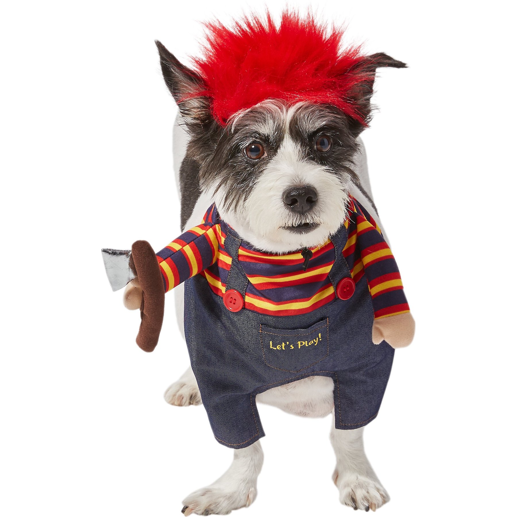 Frisco Front Walking Killer Doll Dog & Cat Costume, Medium