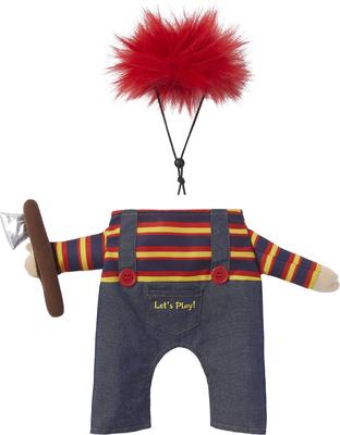 Show full view: Frisco Front Walking Killer Doll Dog & Cat Costume, Medium slide 3 of 7